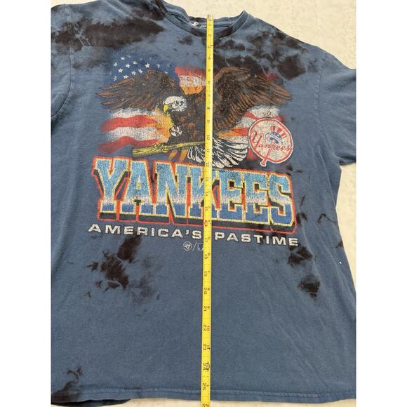 Vintage MLB YANKEES T-shirt / Tie Dye Size M - Picture 7 of 8